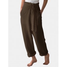 High Waist Casual Harem Wide Leg Baggy Pants