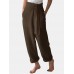 High Waist Casual Harem Wide Leg Baggy Pants