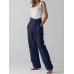 High Waist Casual Harem Wide Leg Baggy Pants