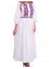 Women Vintage Floral Print Long Maxi Dress