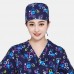 Doctor Short Hair Scrub Cap Small Tie Beautician Cap Anesthetist Cap