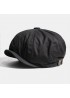 Men Cotton Newsboy Cap Cabbie Lvy Flat Hat Vintage Painter Beret Hats