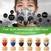 PM2.5 5-layer Filter Face Mask Anti Dust Masks Warm Windproof Riding Cycling Face Protection Mask