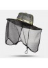Men's Hiking Travel Sun Hat Outdoor Fishing Cap Breathable Mesh Gauze Casual Hat